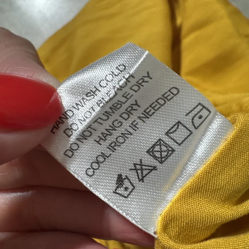 Tularosa Size Small Midi Dress Lily Yellow‎ Dolly REVOLVE